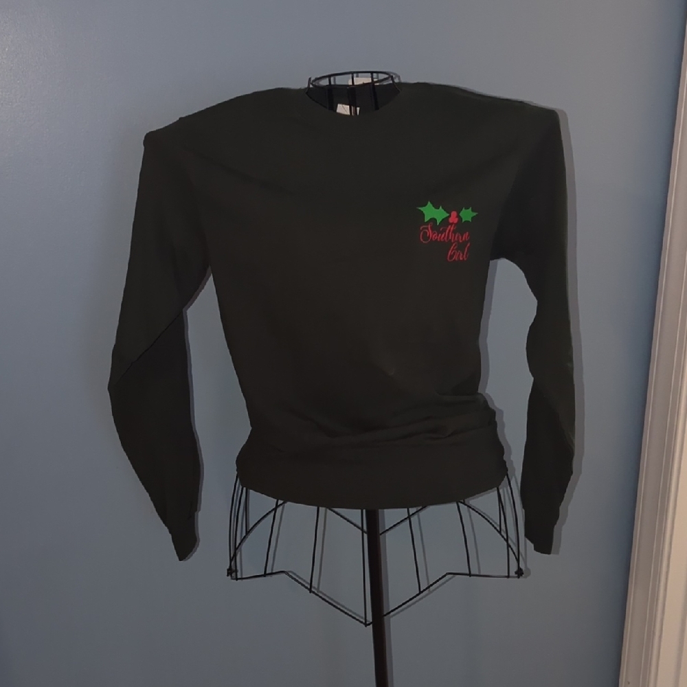 Gildan Ultra Cotton Dark Green Sweatshirt